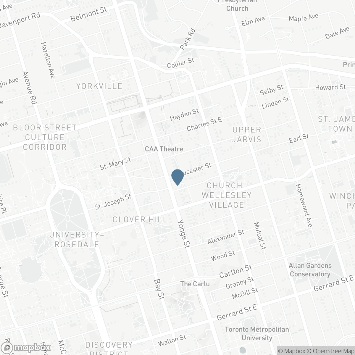 11 GLOUCESTER STREET, Toronto, Ontario M4Y 1L8